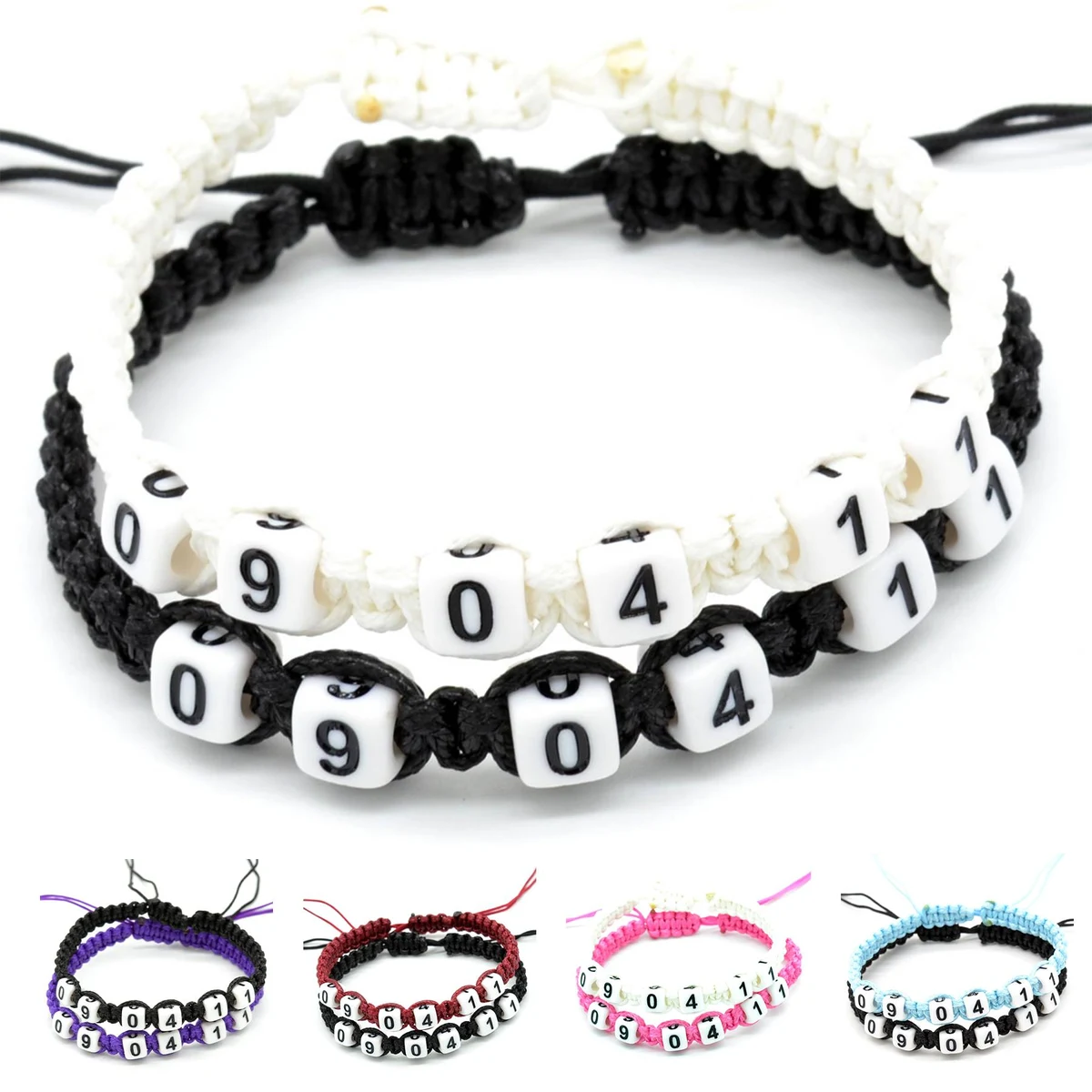 Jute Knitting student bracelets 1