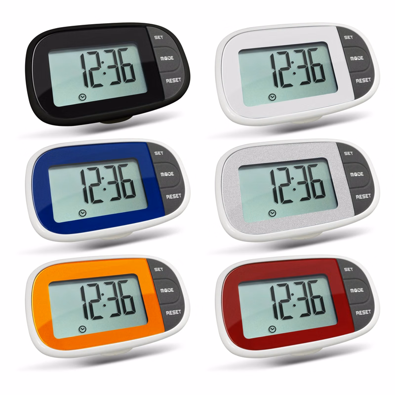 Walking 3D Pedometer with Clip and Strap