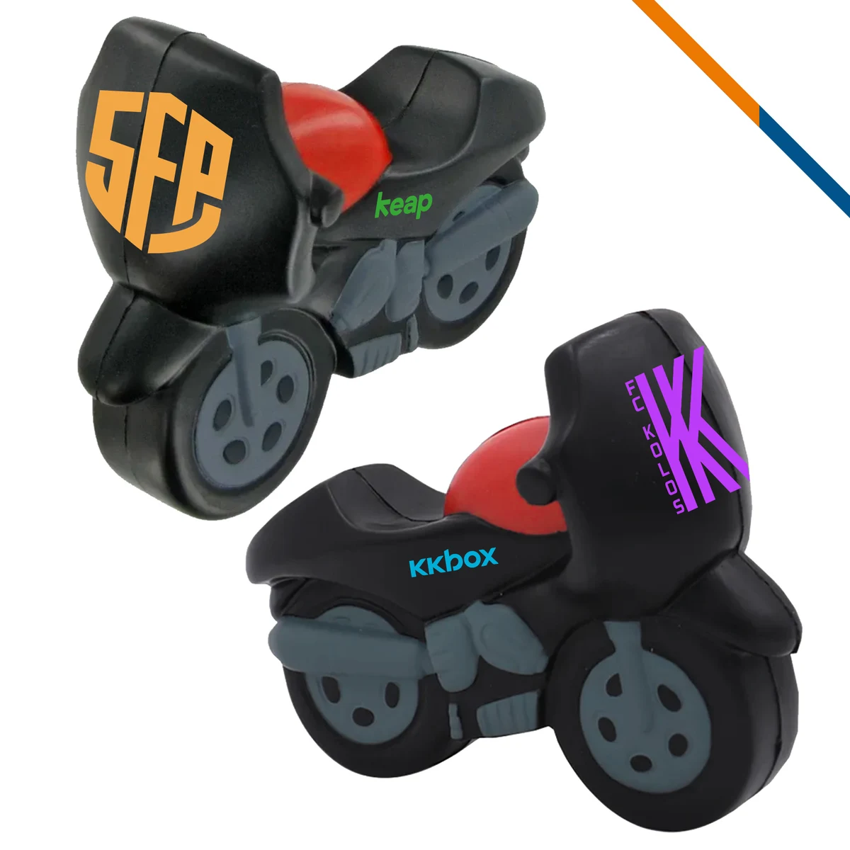 Zelby Motorcycle Stress Ball 1
