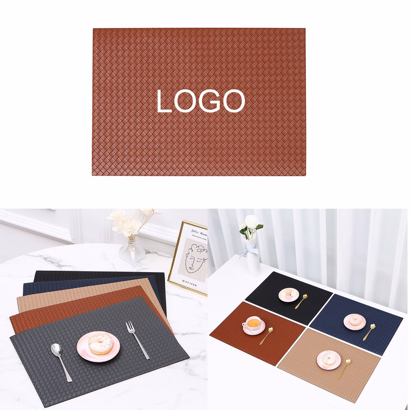 Woven Leather Placemat