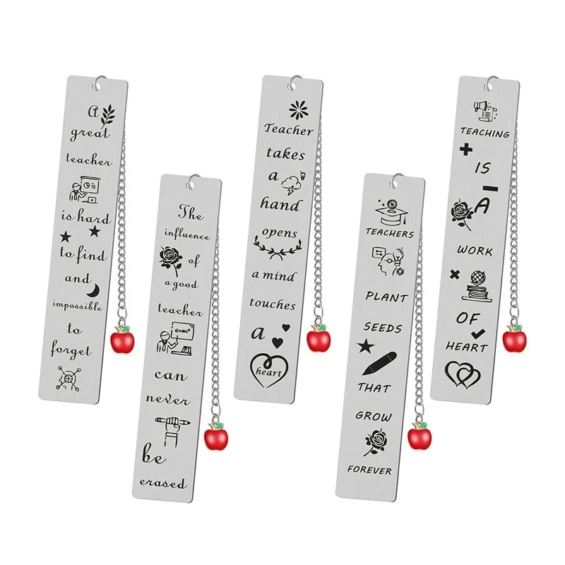 Stainless Steel Bookmarker 1