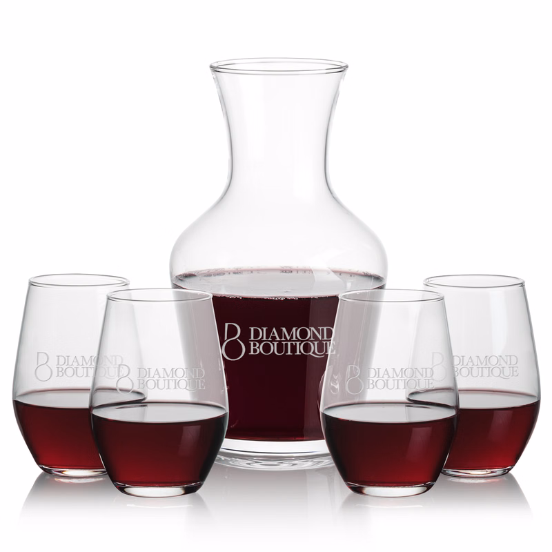 Summit Carafe & Vale Stemless Wine