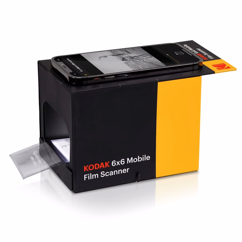 KODAK 6x6 Mobile Film Scanner, Convert and Save 6x6 Slides & Negatives [120 & 220 Film Formats] t...