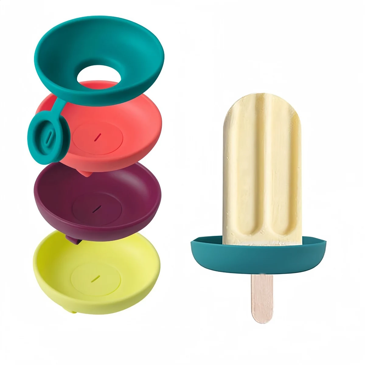 Silicone Ice Cream Drip Catcher 1