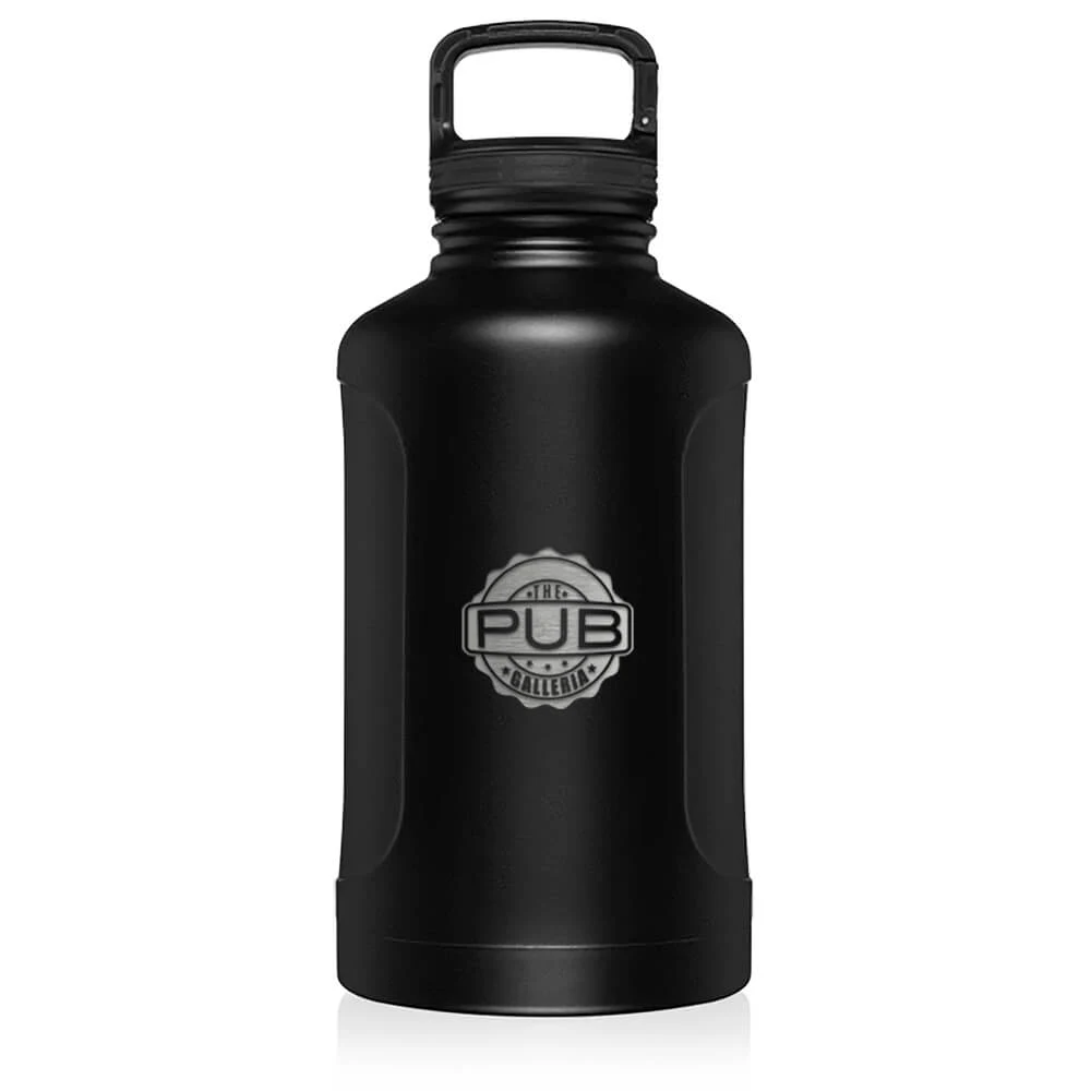 BruMate GROWL'R 64oz Beer Growler, custom water bottle with logo imprint 1
