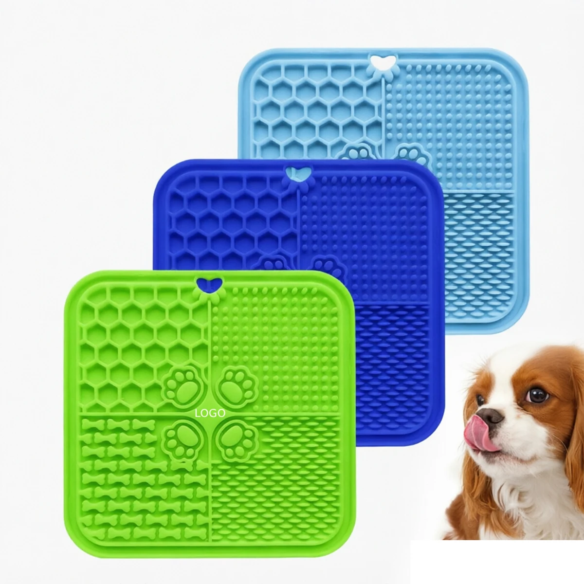 Food Grade Silicone Calming Pet Feeding Mat 1
