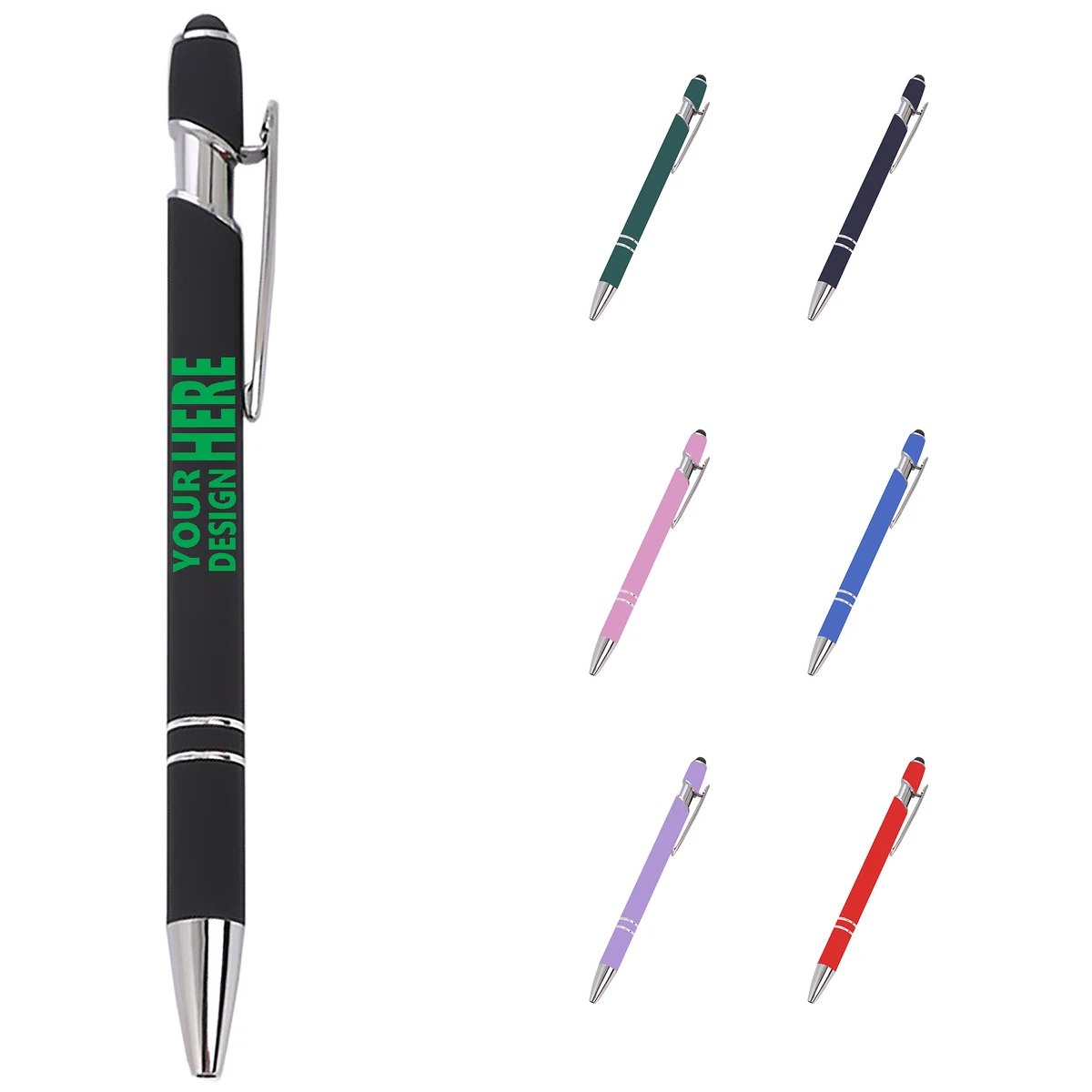 Metal Pen with Stylus Tip 1