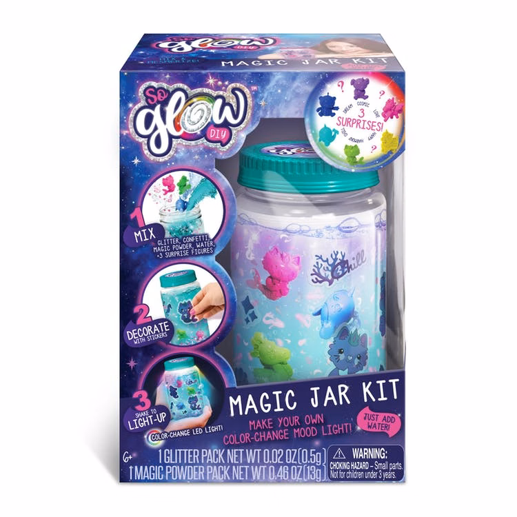 Magic Jar Kits - Ages 8+ LED Light 5.5"