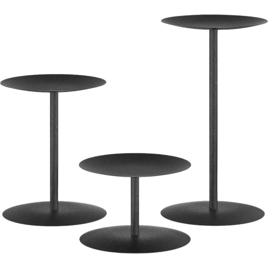 Smtyle Candle Holders for Pillar Candles three-piece set 1