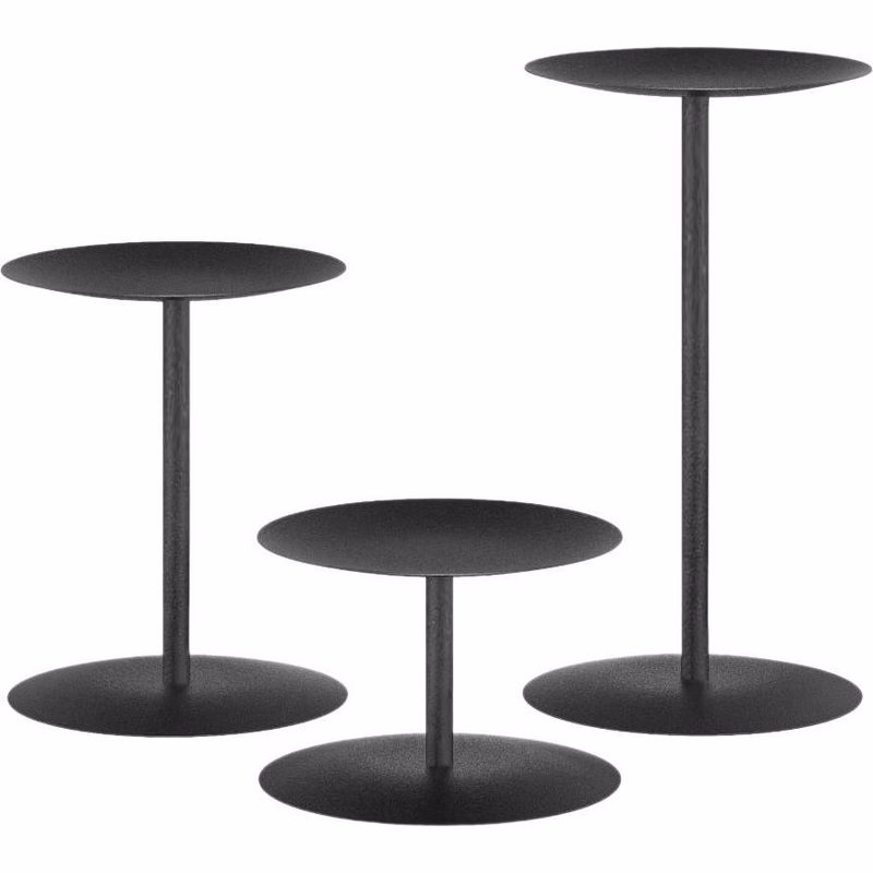 Smtyle Candle Holders for Pillar Candles three-piece set