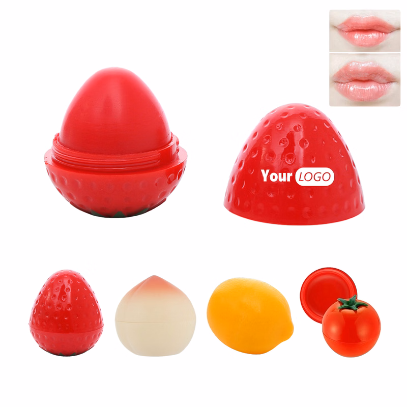 Personalized Fruit - Shaped Lip Balm