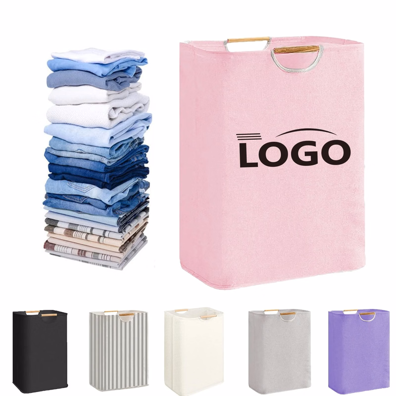 Cotton Linen Foldable Storage Hamper Multipurpose Organizer