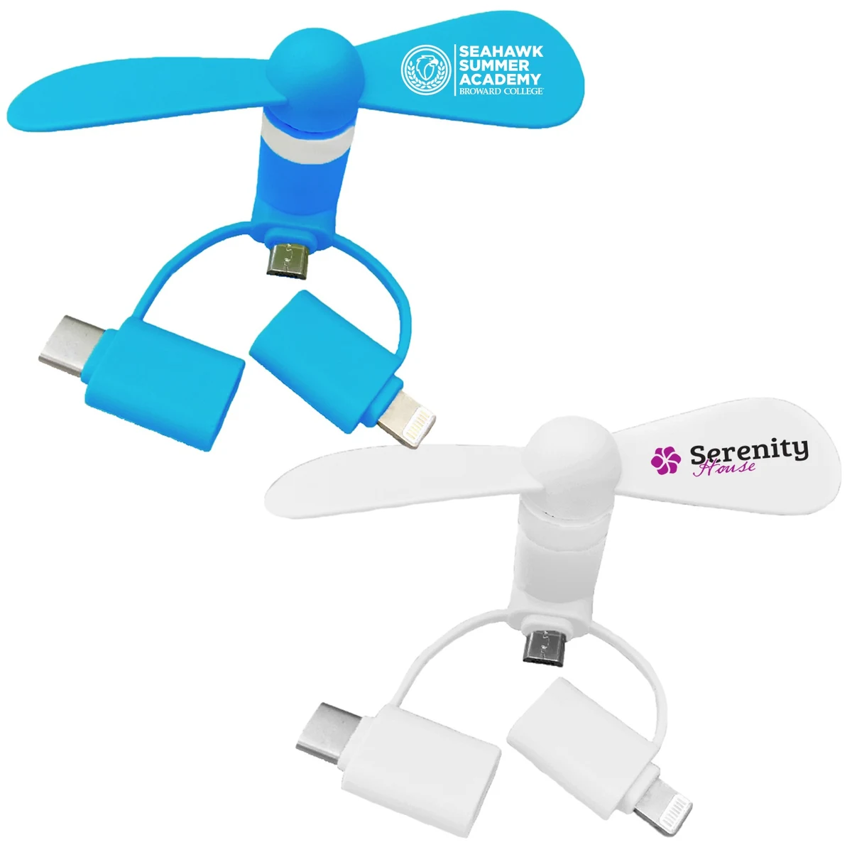 3-IN-1 Portable Cell Phone Fan 1
