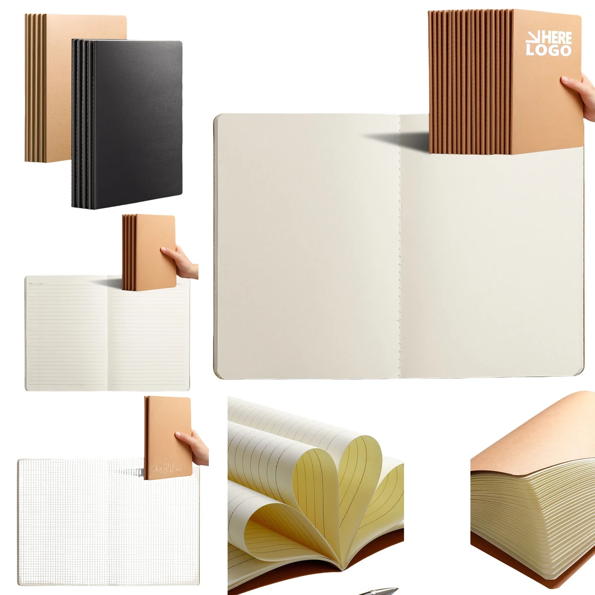 A5 Kraft Notebooks 1