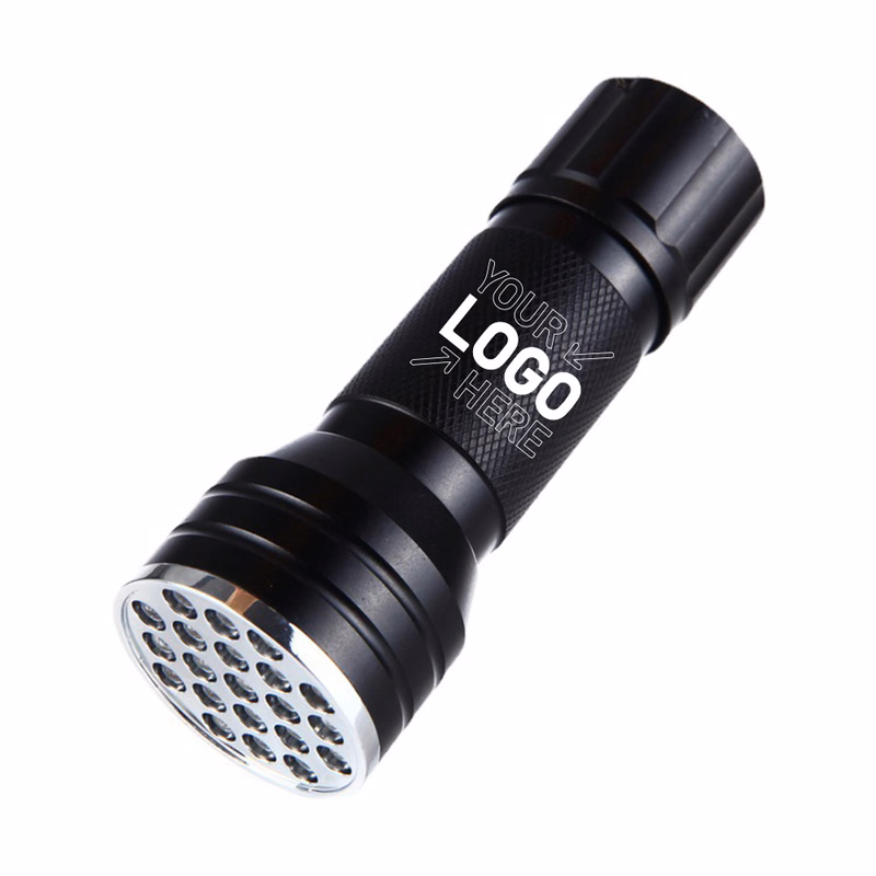 21 LEDs Mini UV Black Light Flashlight