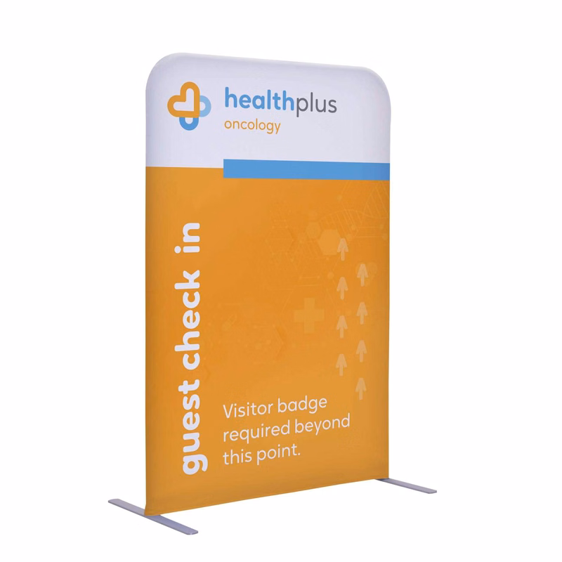 3'W x 54"H EuroFit™ Straight Wall Kit (Recycled Polyester Knit)