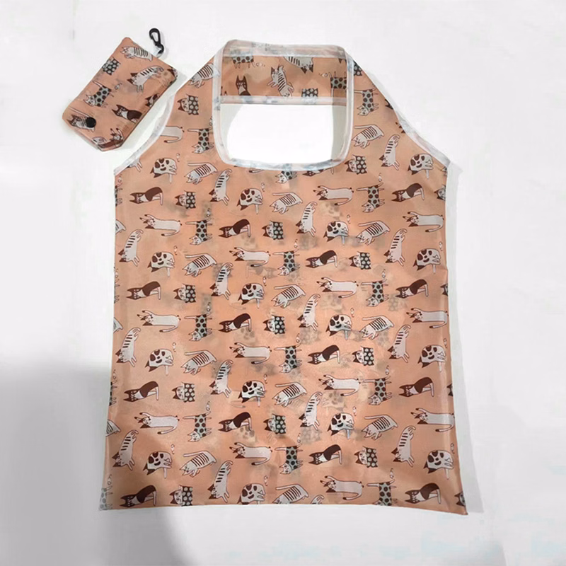 Folding Tote With Keychain