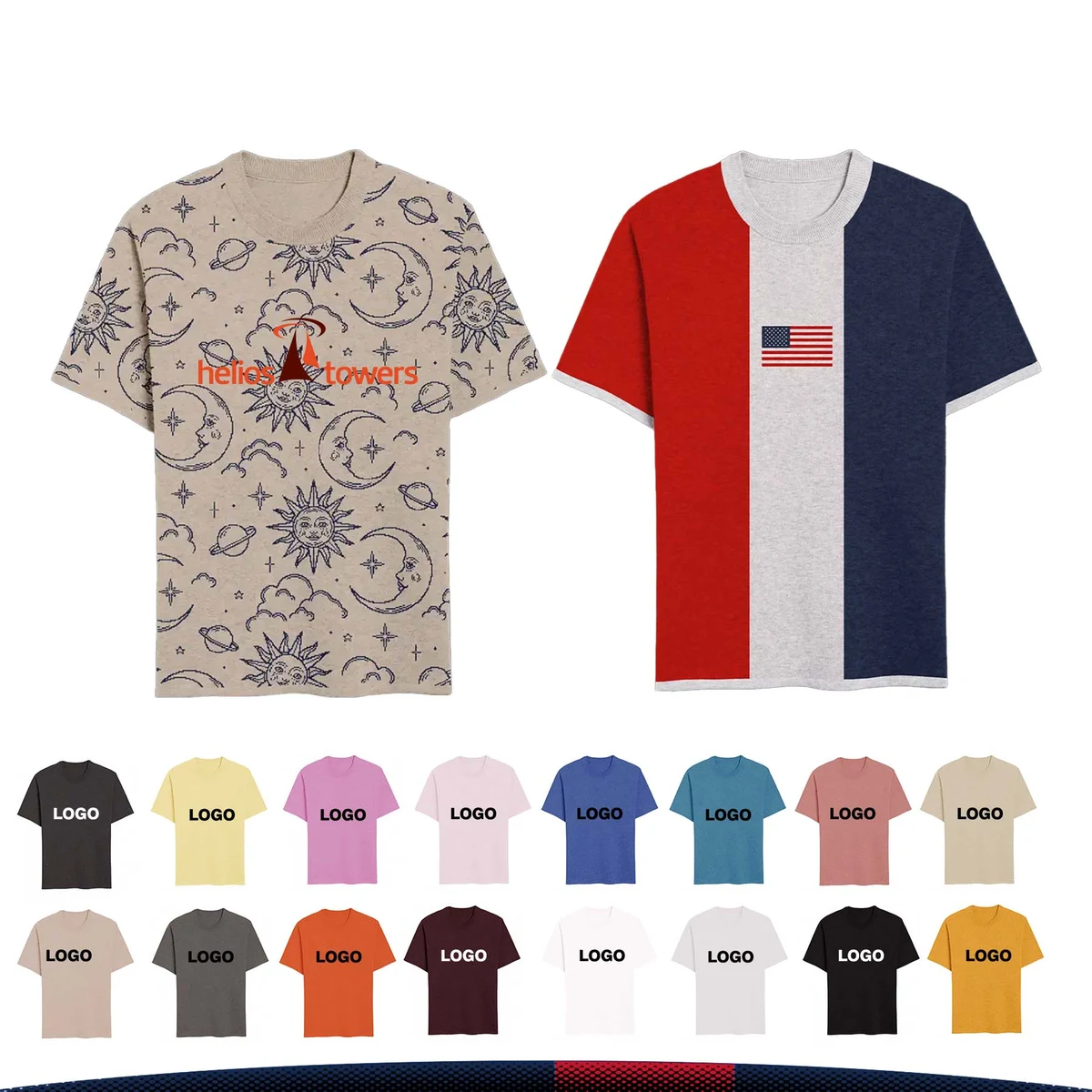 Originality Short Sleeve Sweater, custom hoodie or sweatshirt with logo imprint 1