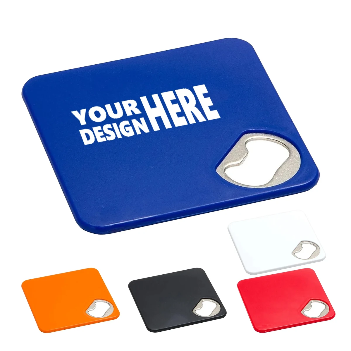 Plastic Bottle Opener Coaster 1