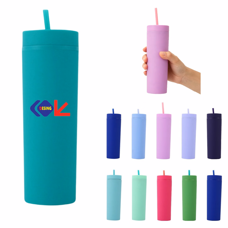 Straight Travel Tumbler Cup