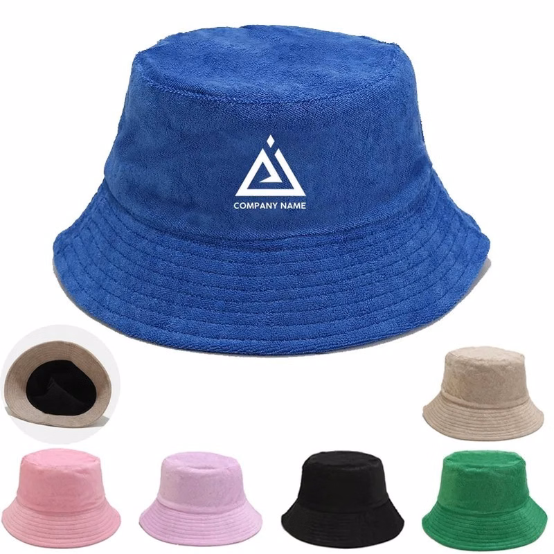 Unisex High Quality Soft Outdoor Terry Towel Bucket Hat