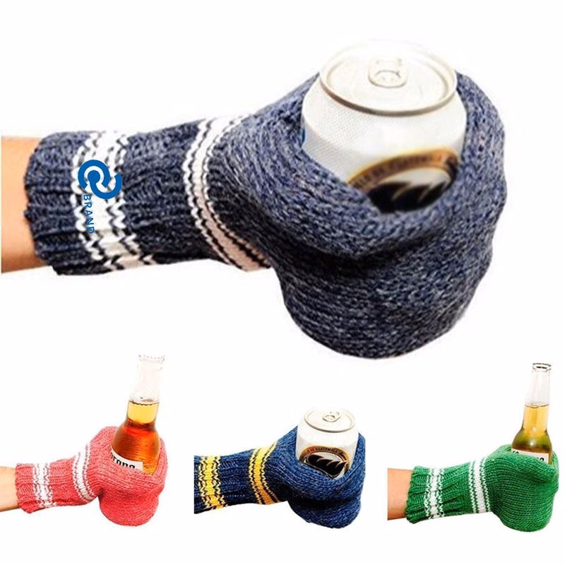 Knit Mitt Beverage Glove