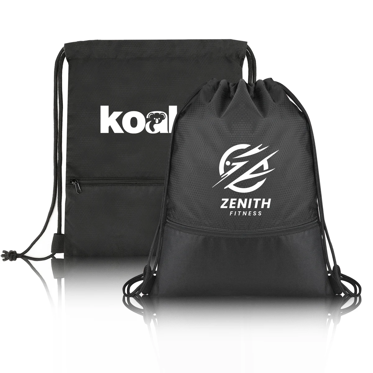 Heavy-Duty Sports Drawstring Backpack 1