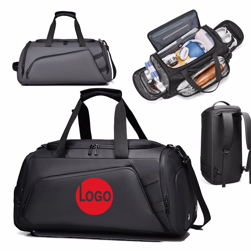Waterproof Oxford Travel Duffel Bag with Multi-Pocket Design