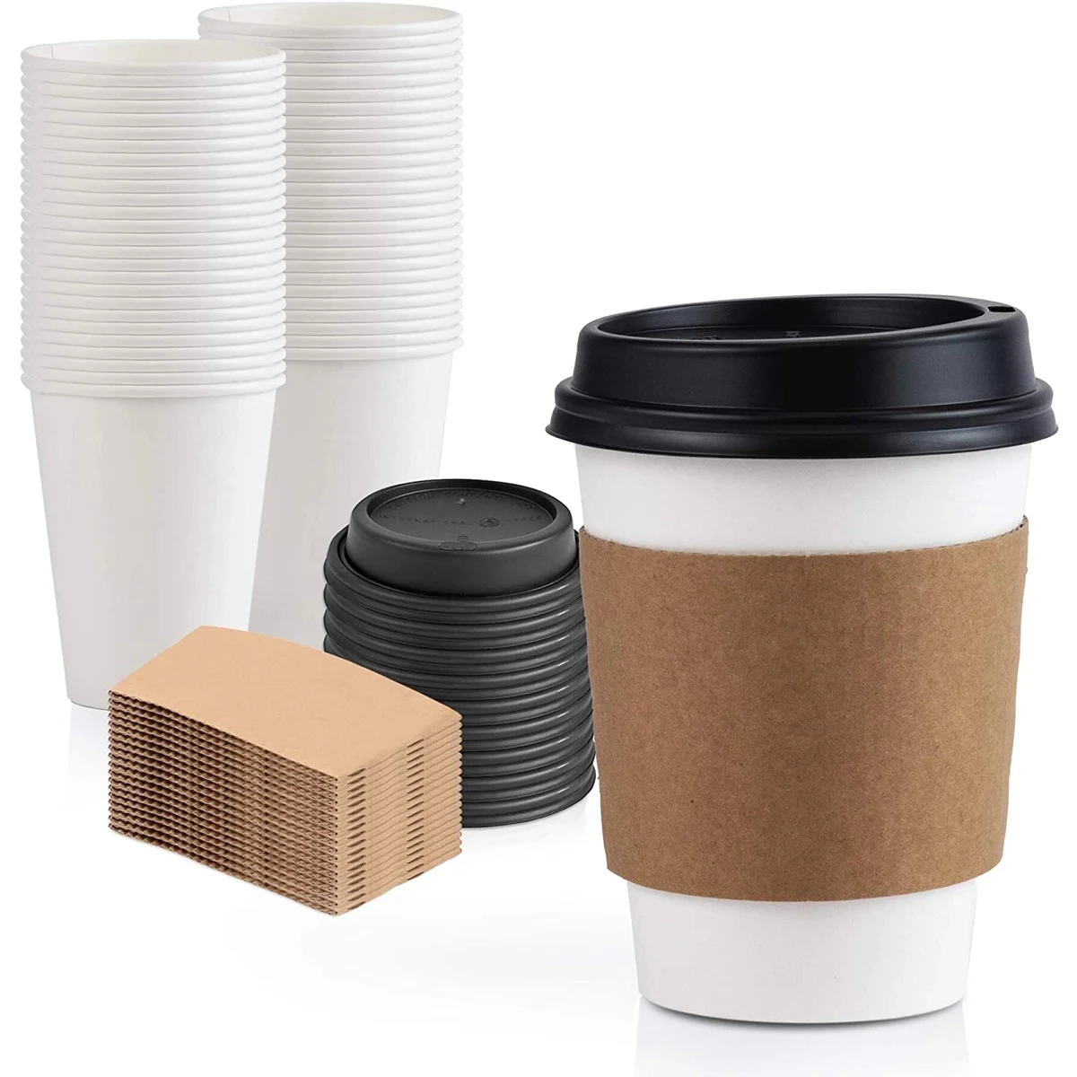 12Oz Hot Beverage Disposable Paper Coffee Cup 1