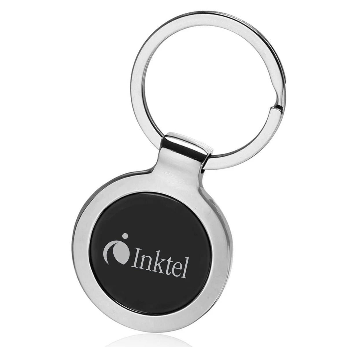 Round Keychains in Two Tone 1