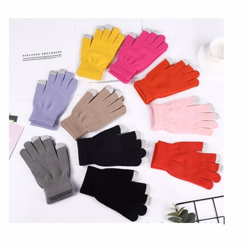 Touch Knit Gloves