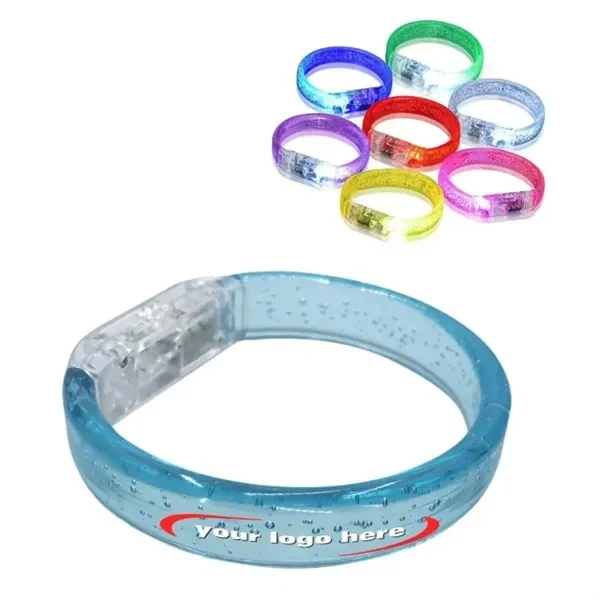 Custom Glow Bracelets with Bubble Texture — Party and Event Promotional Jewelry 1