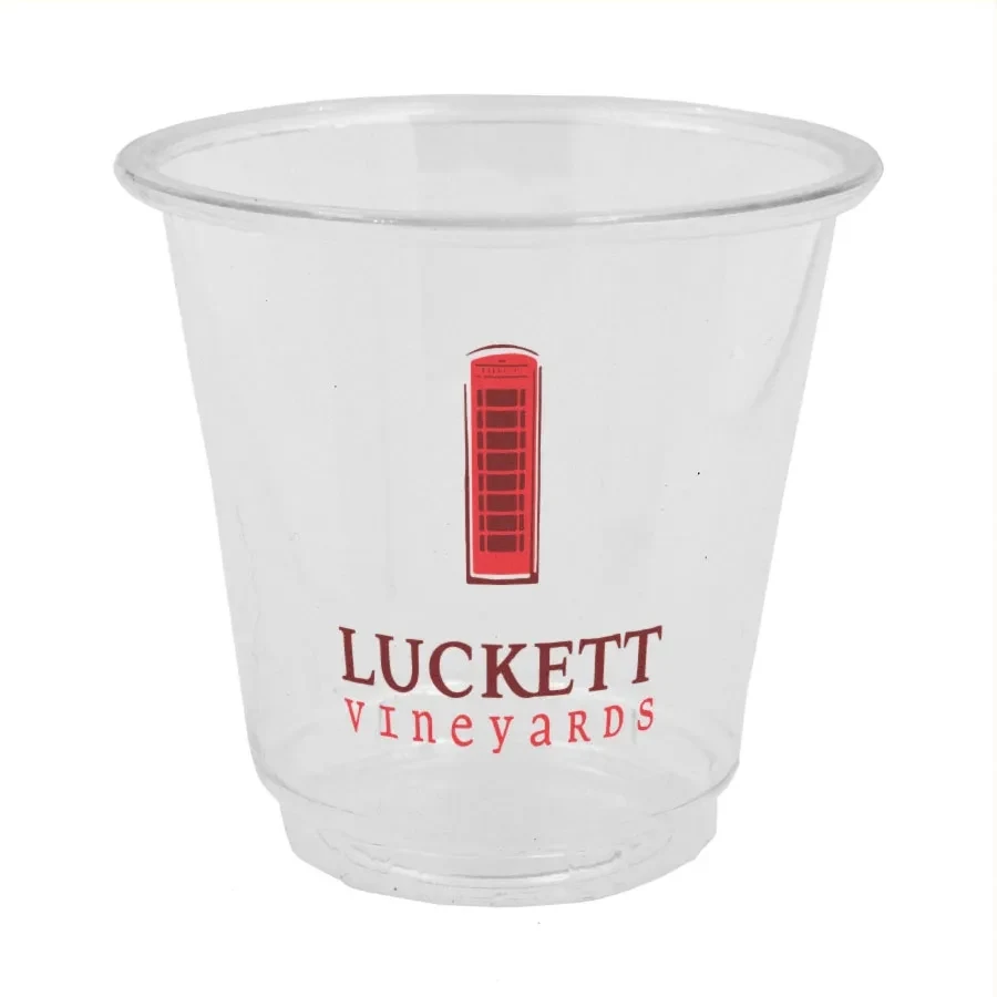 9 oz Clear Plastic Cup 1