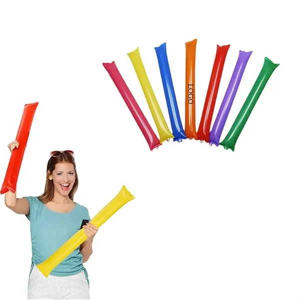 Custom Plastic Thunder Sticks Noise Maker 23.6 Inch — Sports Fan Promo 1