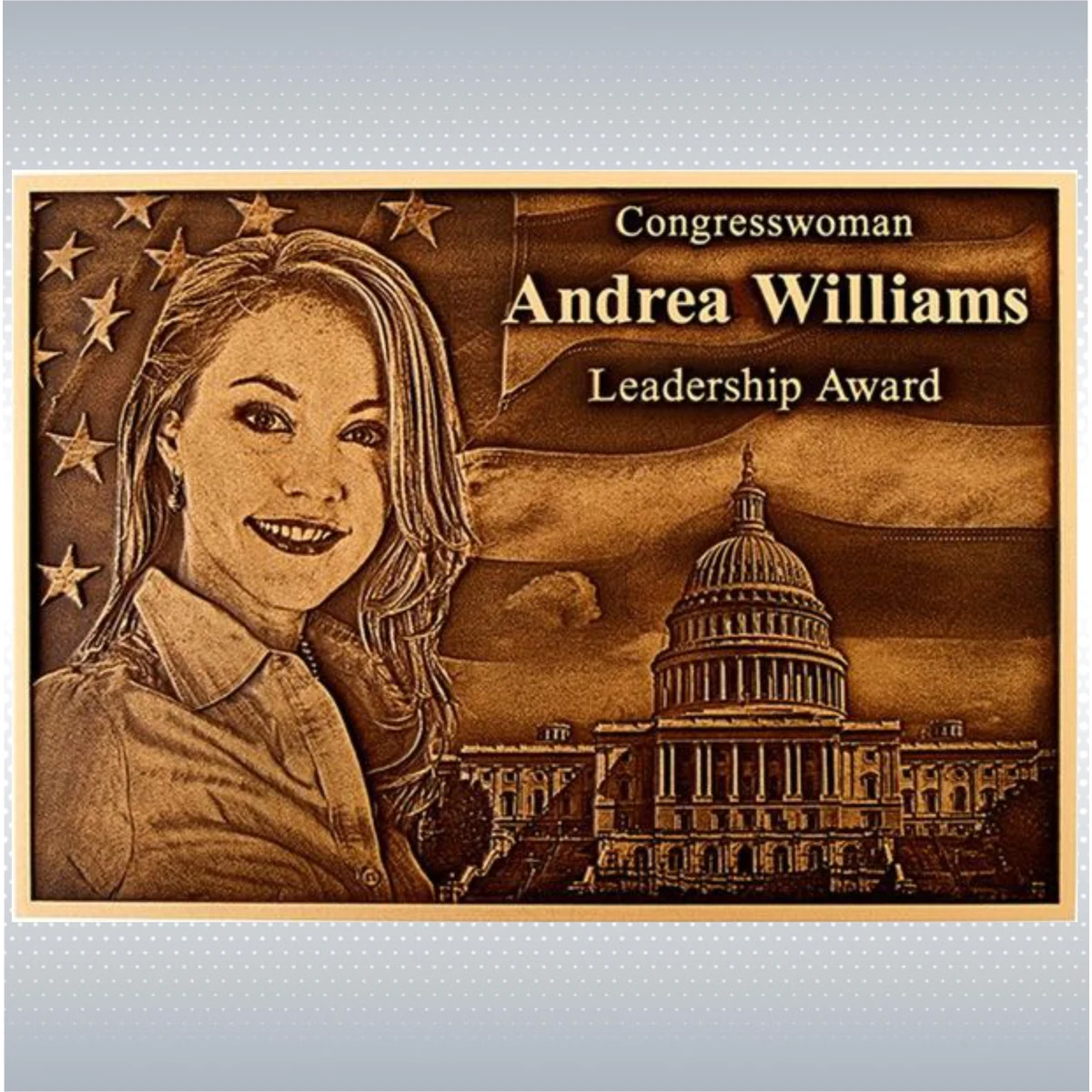 Bronze Plaque 20"x16" 1