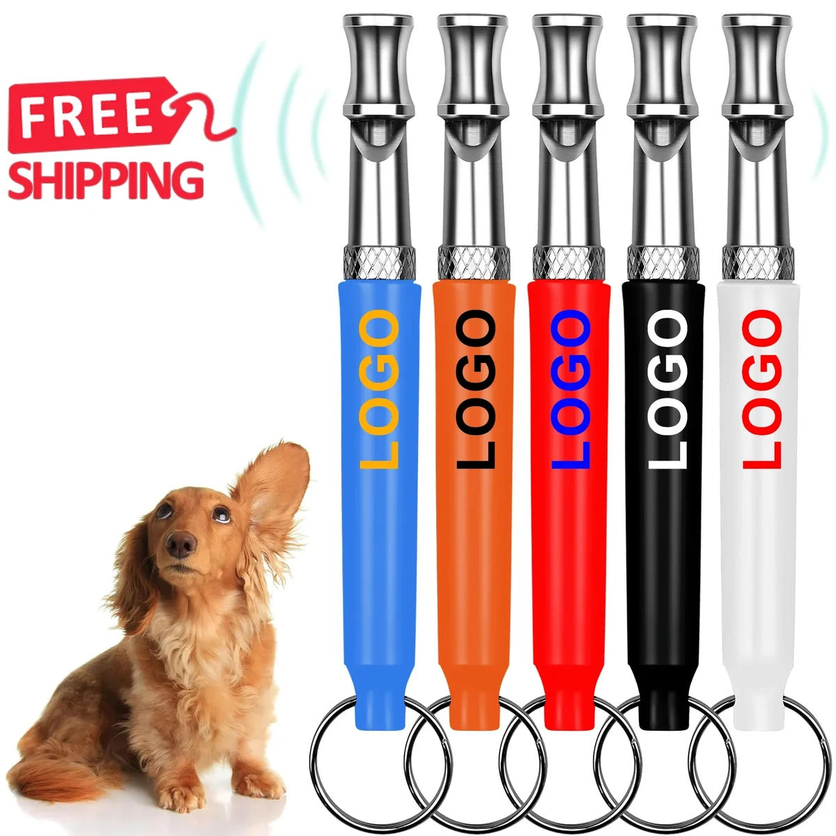 Ultrasonic Dog Training Whistle with Lanyard 1