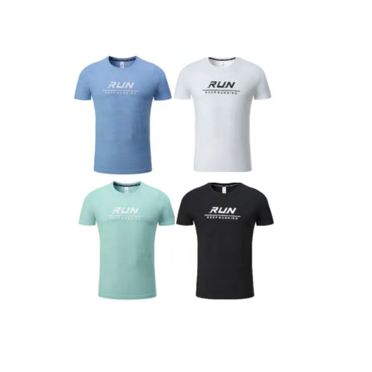 Men's Running Short Sleeve T-Shirt - Stock Style 32 1