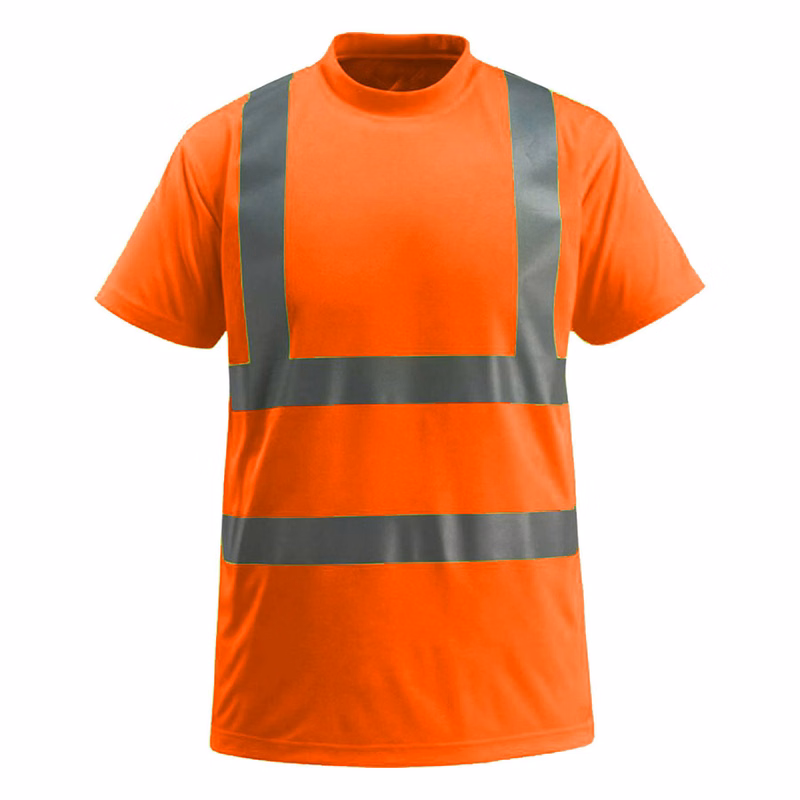 VISIPRO Short Sleeve Reflective Safety T-Shirt with Bands &
