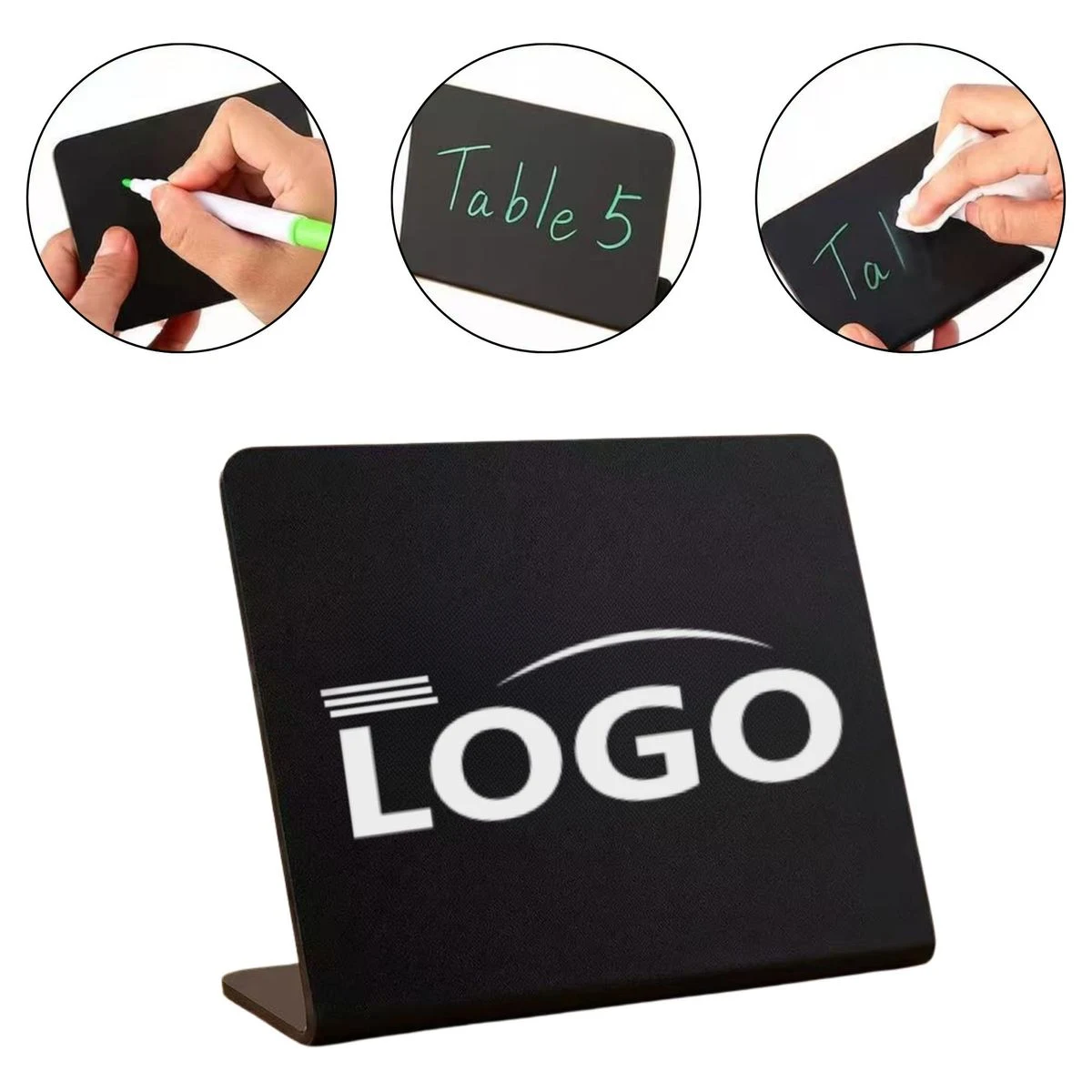 Personalized Tabletop Message Board Price Sign 1