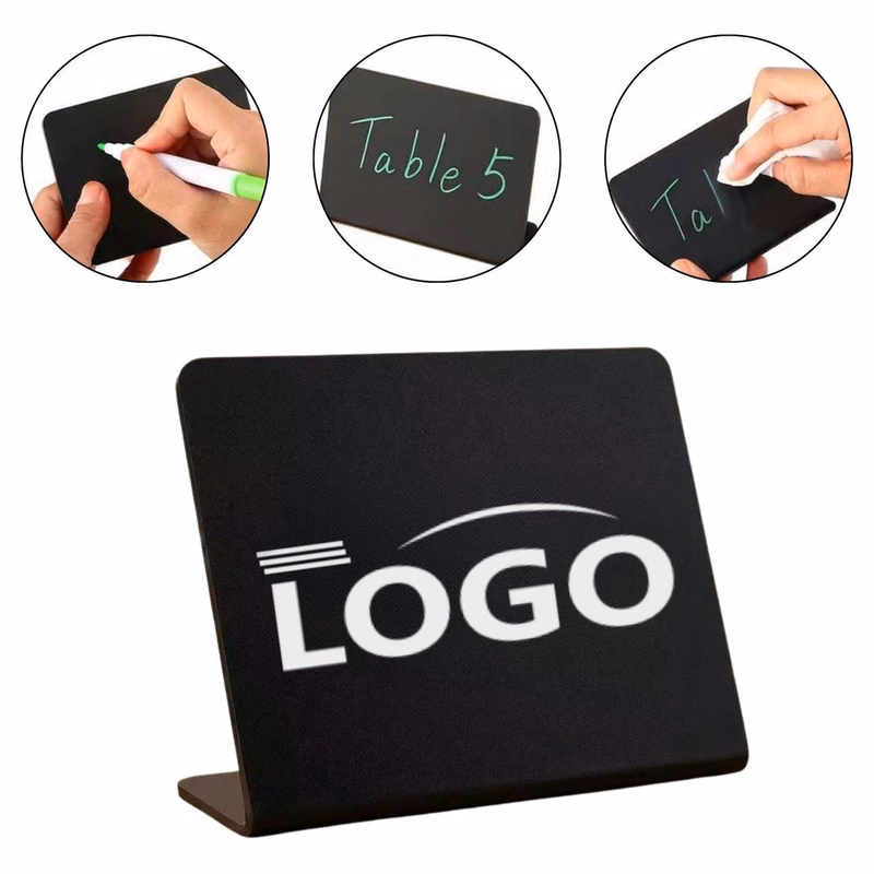 Personalized Tabletop Message Board Price Sign
