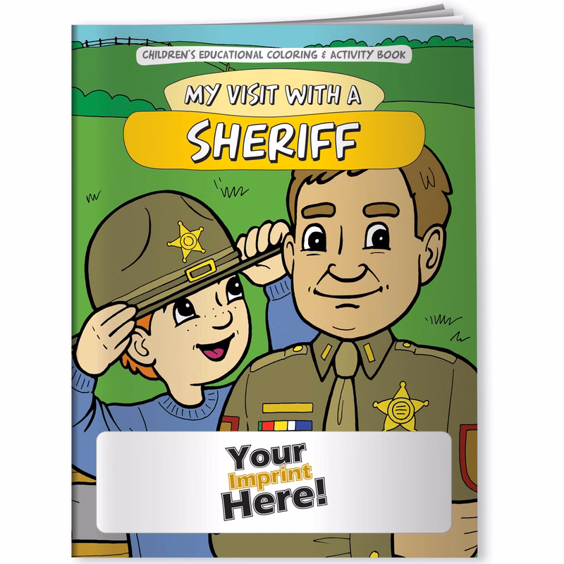Coloring Book - My Visit with a Sheriff