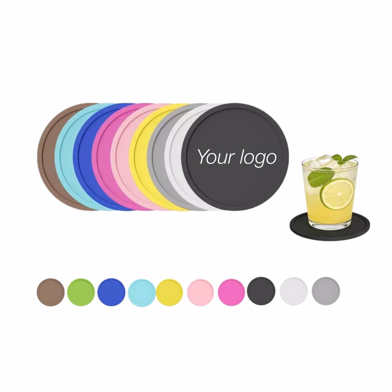 Multi-Color Silicone Coaster