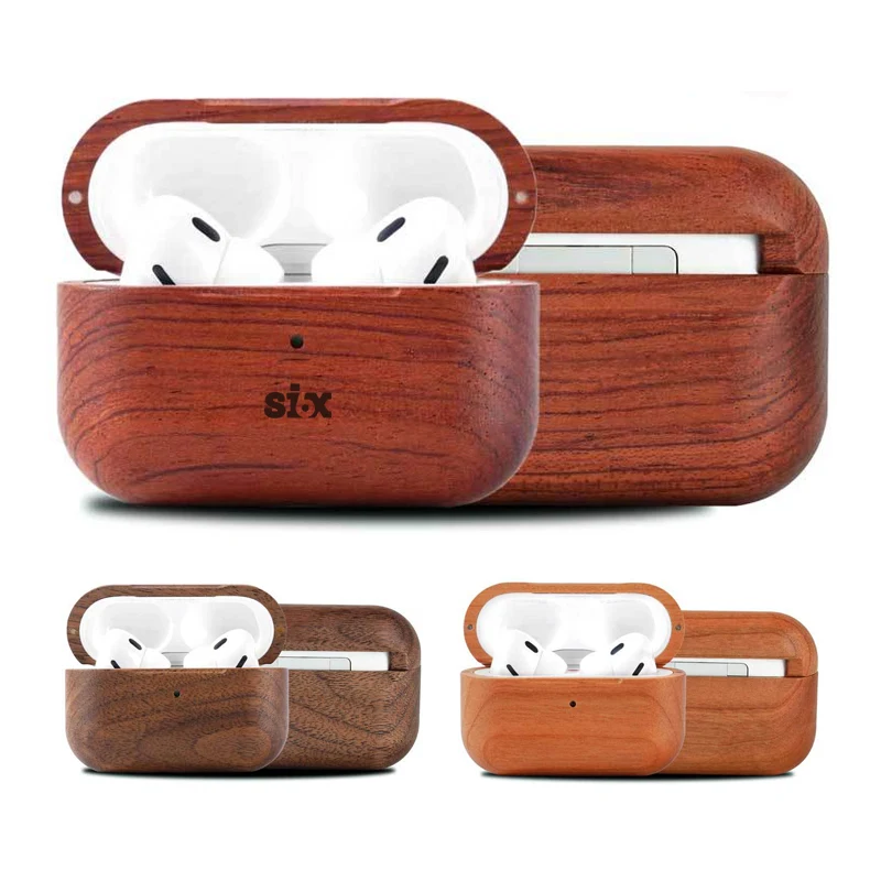 wooden Bluetooth Earphone 1 TO 3rd Generation Case 1