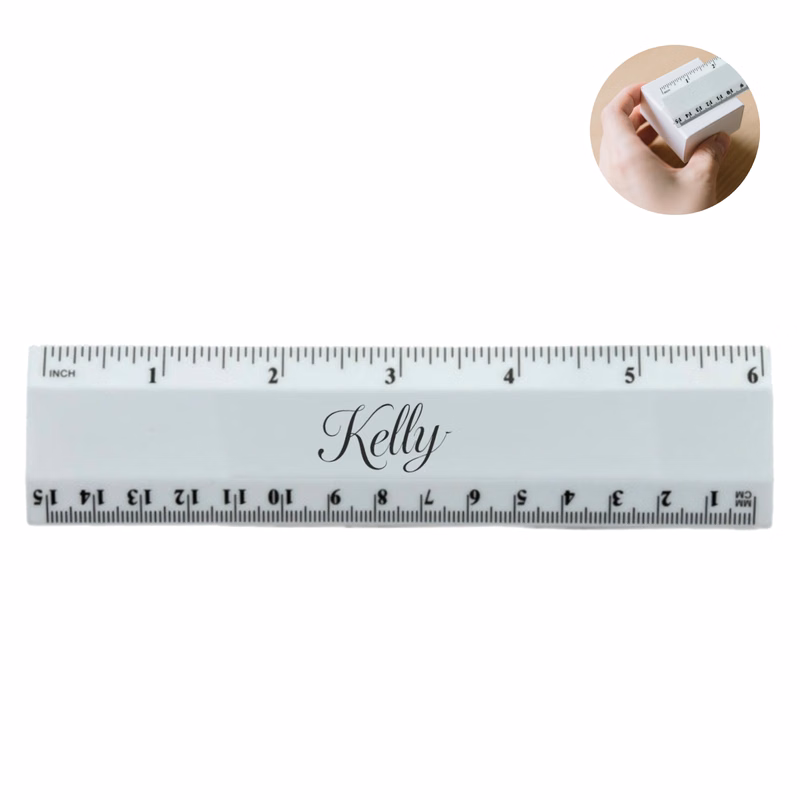 Plastic Dual Scale Ruler
