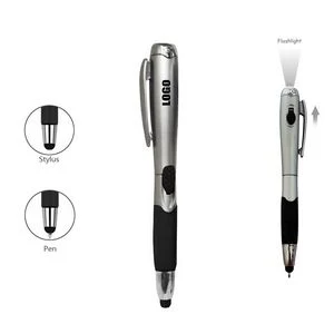 LED Flashlight Pen With Stylus 1