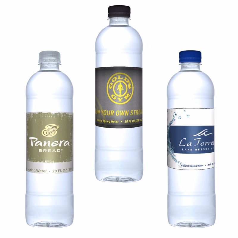 20 oz. Bullet Bottle Custom Label Water Bottle