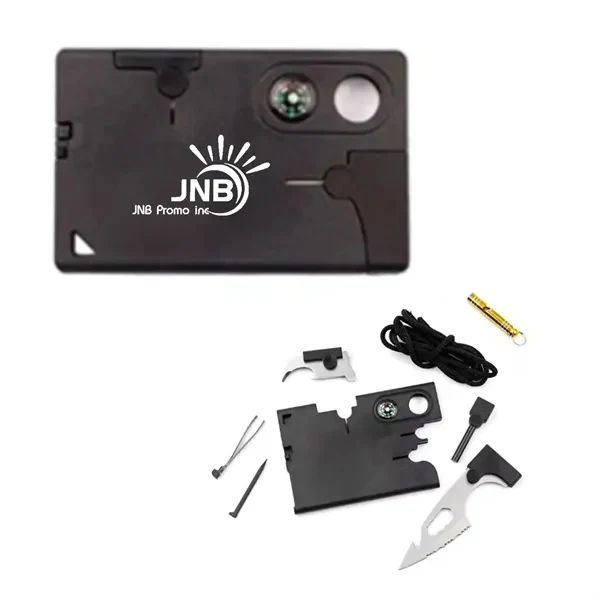 Versatile 10 in 1 Multifunction Credit Card Tool & Survival 1