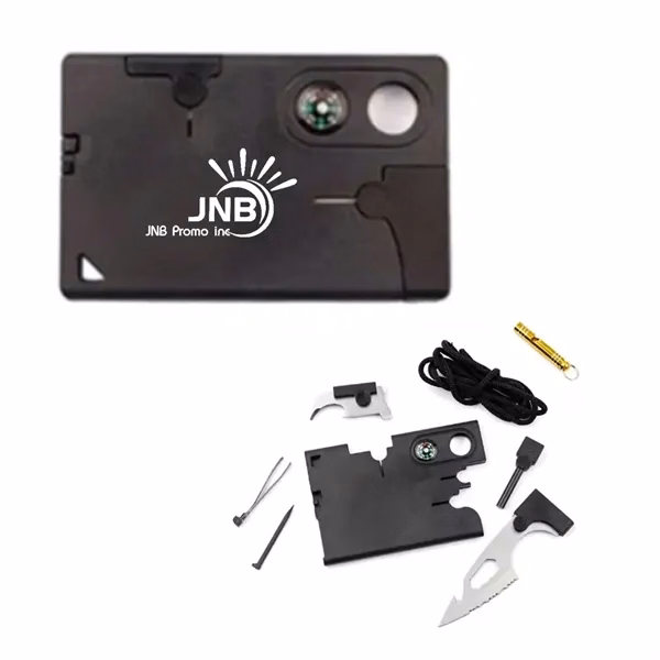 Versatile 10 in 1 Multifunction Credit Card Tool & Survival