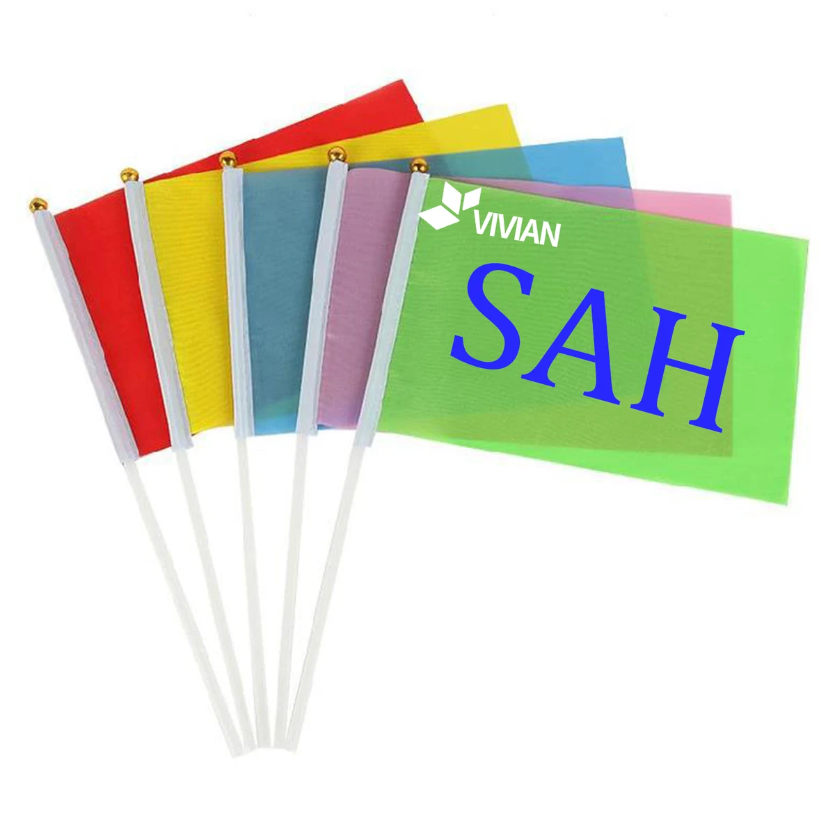 Customize Logo Hand Flag 1