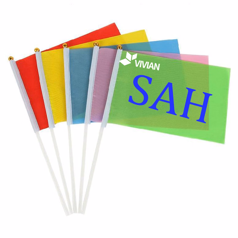 Customize Logo Hand Flag